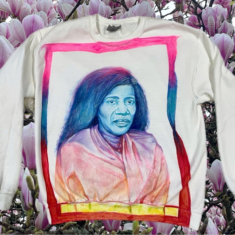 ✨✨ Alice Coltrane ✨✨ hand-drawn sweater